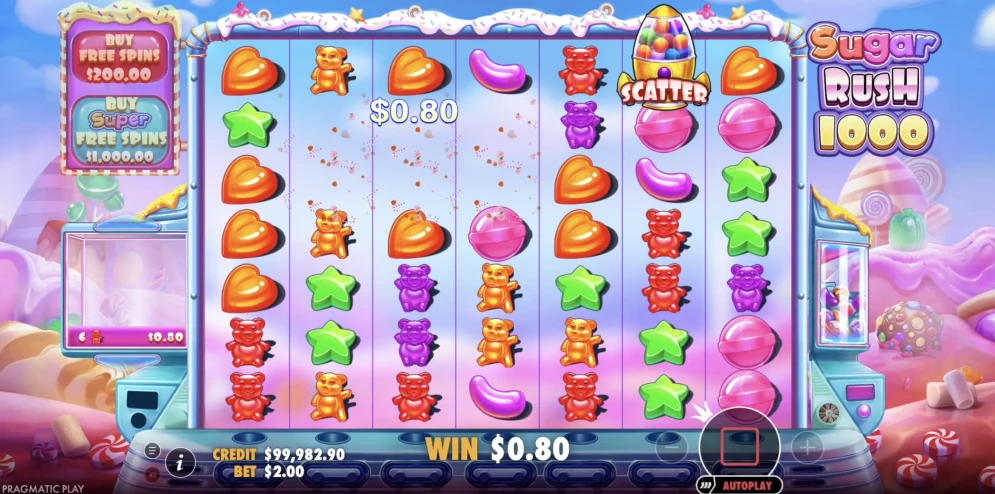 Sugar Rush 1000 Slot